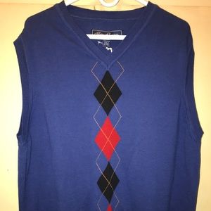 Alan flusser golf sweater NEW size: large